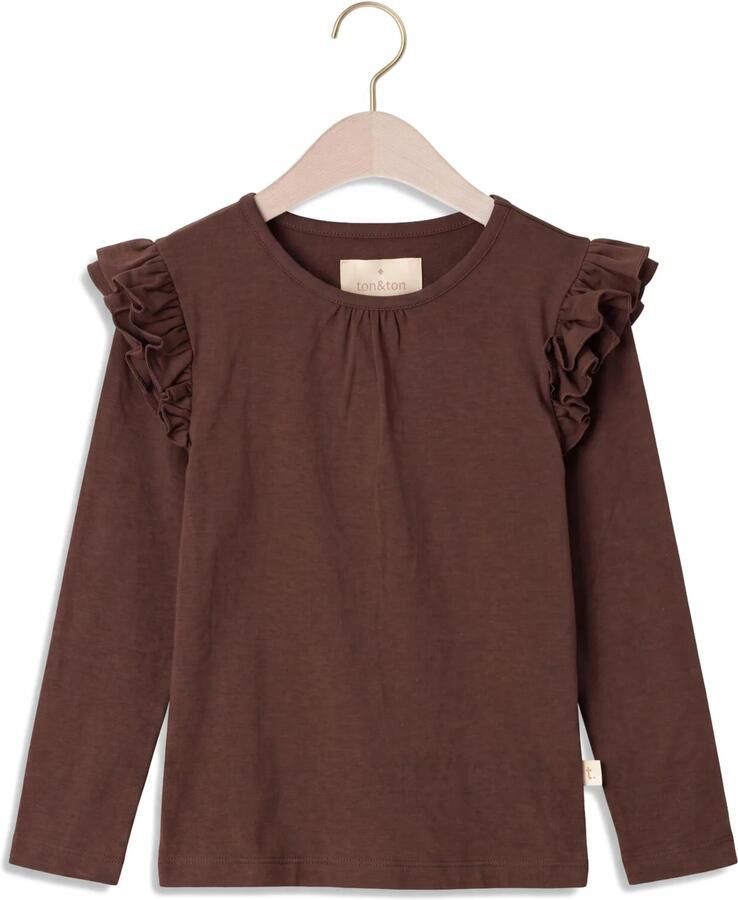 TON & TON Meisjes Tops & T-shirts Tulum Bruin