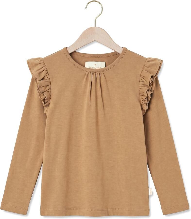 TON & TON Meisjes Tops & T-shirts Tulum Camel