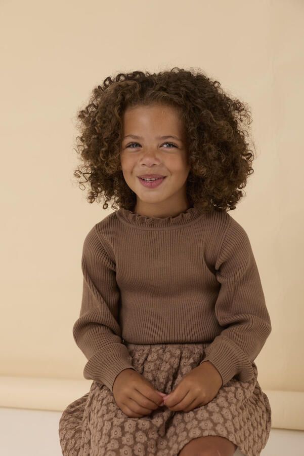 TON & TON Meisjes Truien & Vesten Taime Bruin - Foto 2