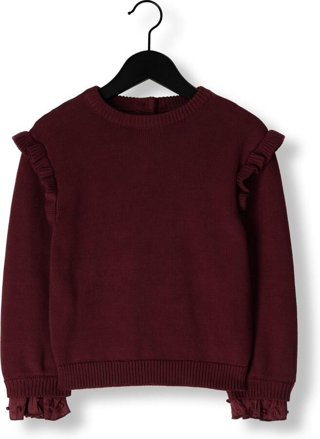 TON & TON Meisjes Truien & Vesten Ted Bordeaux - Foto 3