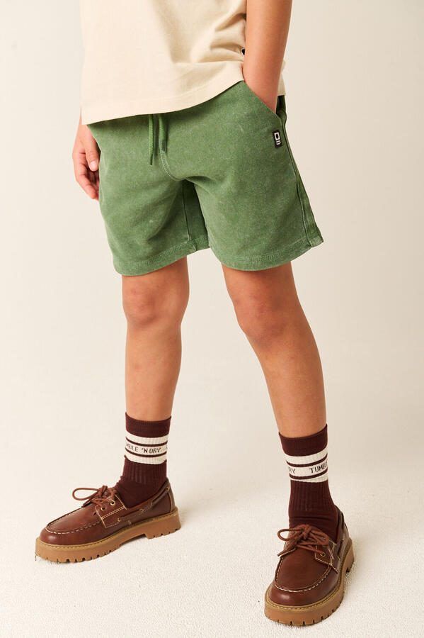 Tumble 'n Dry regular waist sweatshort groen - Foto 3