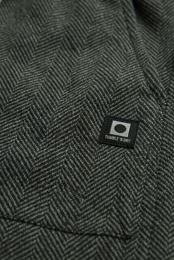 Tumble 'n Dry gemêleerde jacquard cargobroek donkergroen