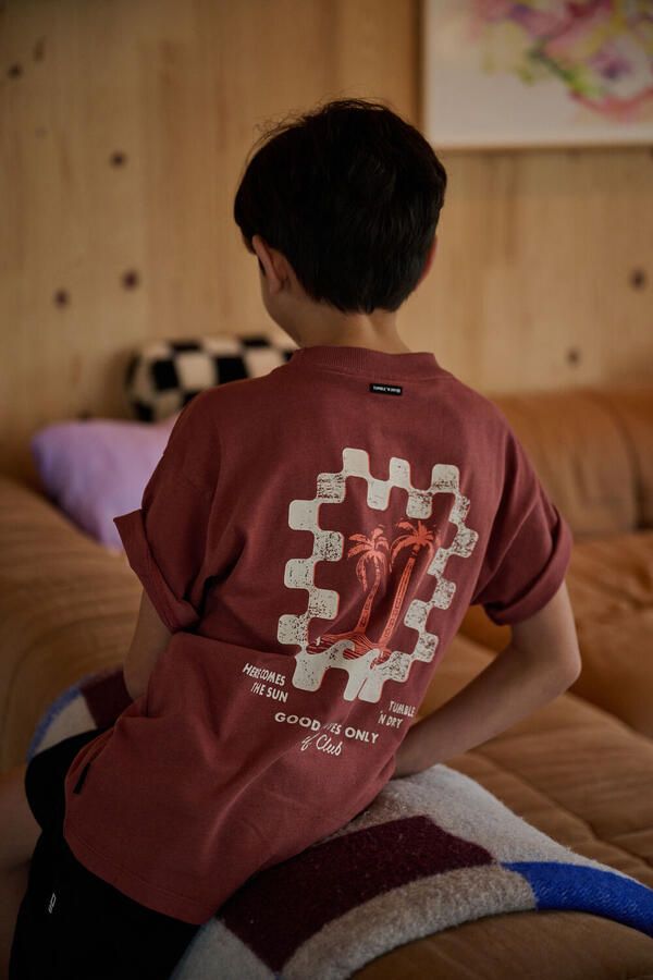 TUMBLE 'N DRY Jongens Polo's & T-shirts Port Douglas Bordeaux - Foto 3