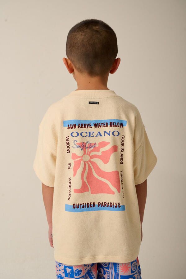 TUMBLE 'N DRY Jongens Polo's & T-shirts Whitsundays Ecru - Foto 4