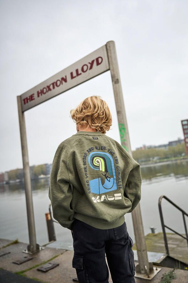 TUMBLE 'N DRY Jongens Truien & Vesten Halfpipe Olijf - Foto 2