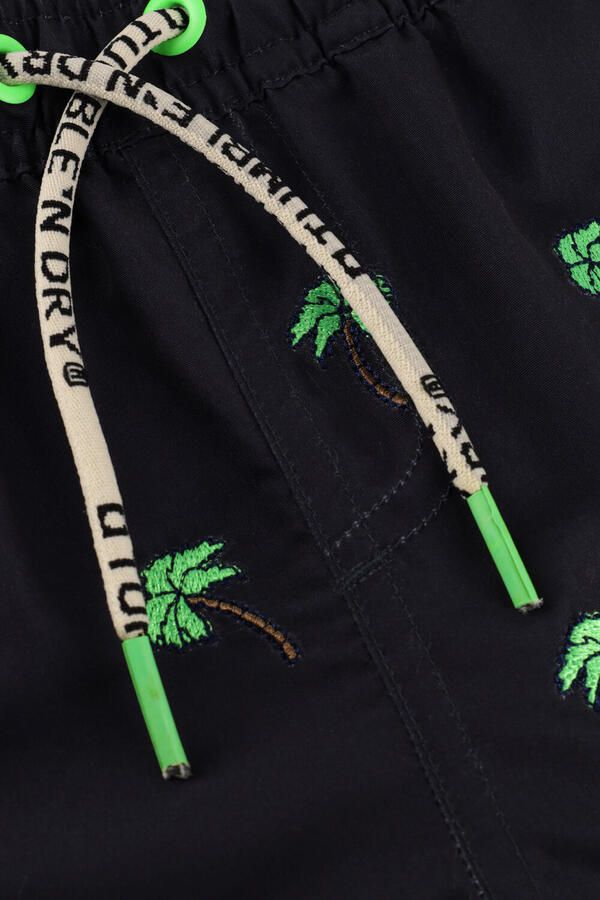 Tumble 'n Dry zwemshort donkerblauw met all over palmboom print