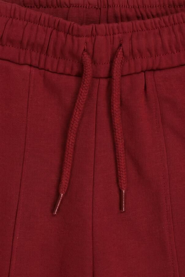 Tumble 'n Dry casual broek met contrast bies donkerrood Meisjes Katoen