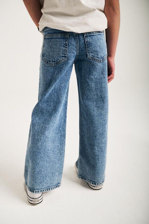 TUMBLE 'N DRY Meisjes Jeans Jasmine Wide Blauw - Foto 4