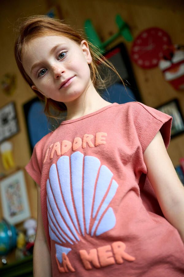 TUMBLE 'N DRY Meisjes Tops & T-shirts Pesca Oranje - Foto 3