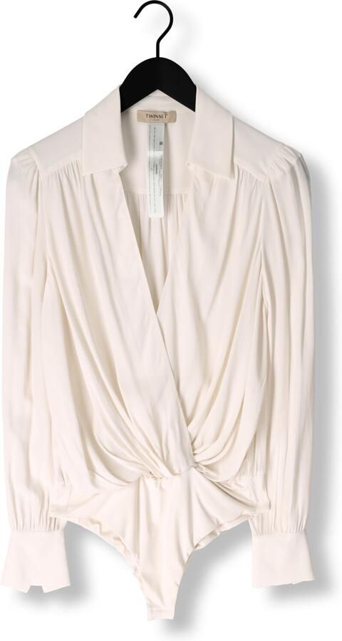 TWINSET MILANO Dames Blouses 252tp2293 Gebroken Wit - Foto 4
