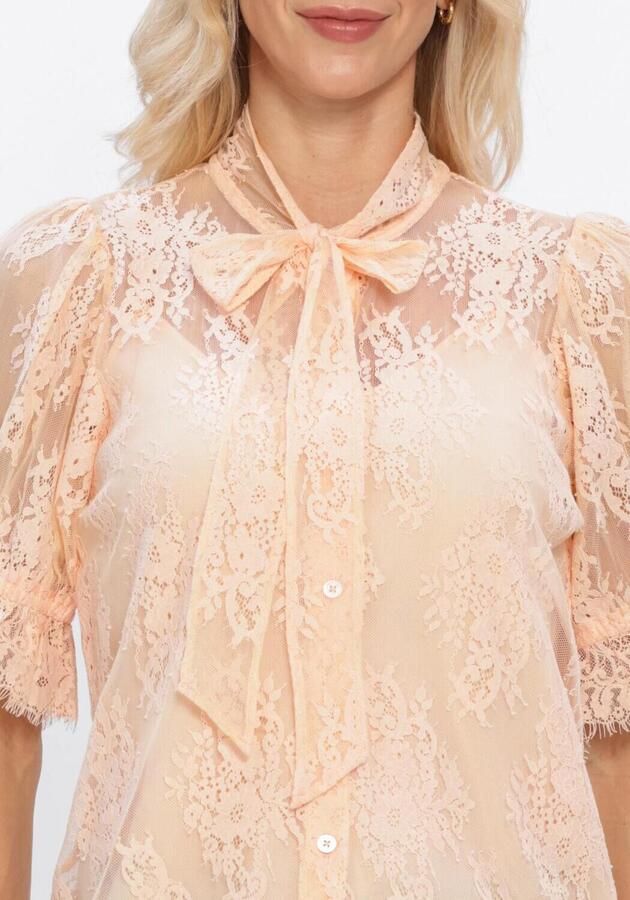 TWINSET MILANO Dames Blouses 261tp2625 Perzik - Foto 4