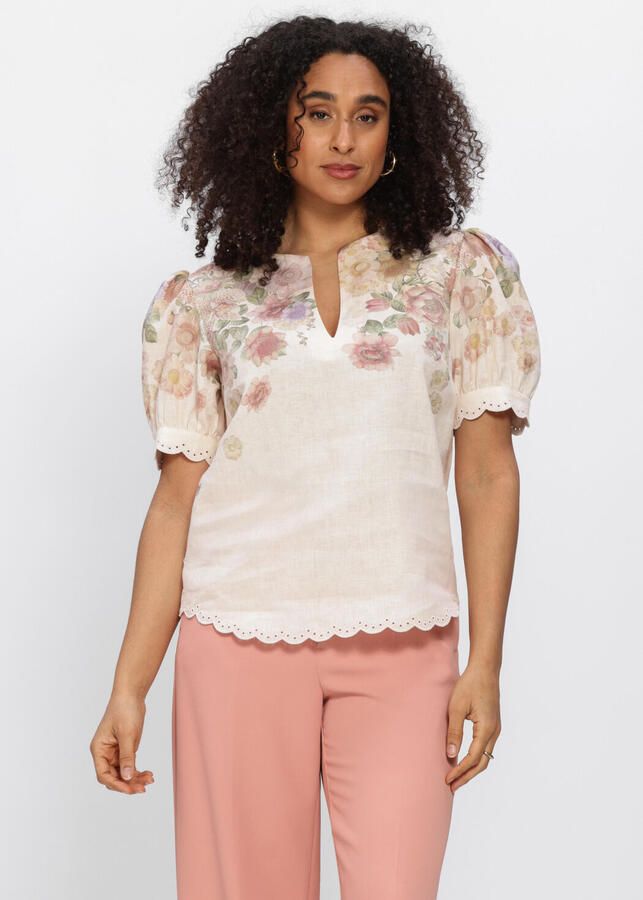 TWINSET MILANO Dames Blouses 261tt2573 Ecru