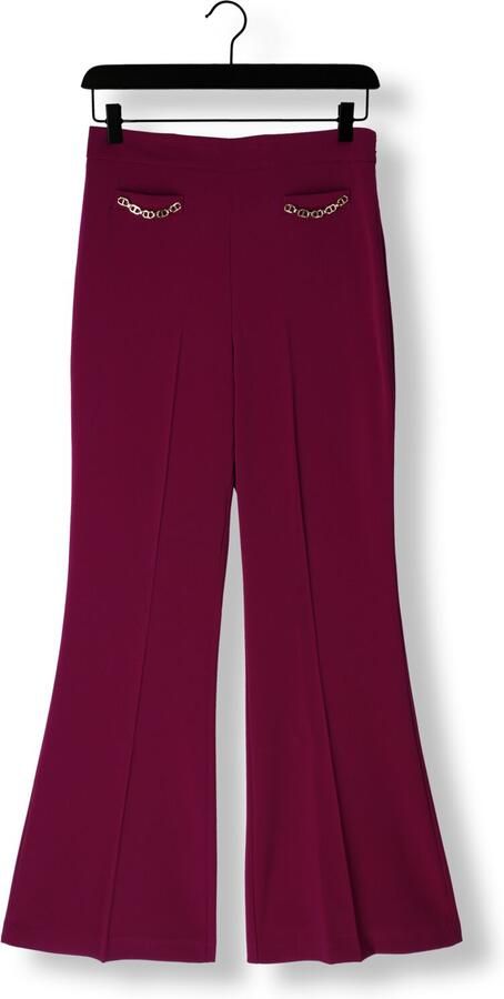 Twinset Paarse Elegante Pantalon Purple Dames - Foto 2