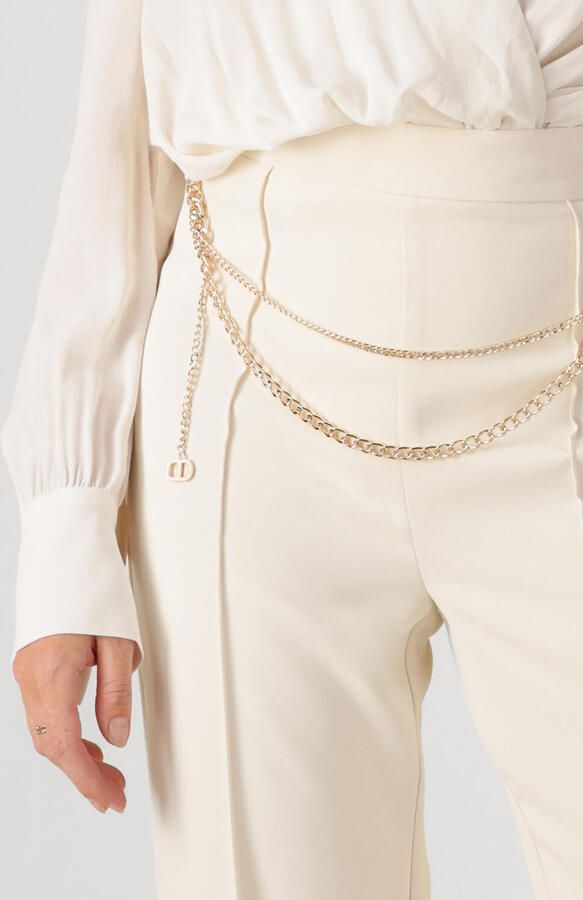 TWINSET MILANO Dames Broeken 252tp2281 Beige - Foto 2