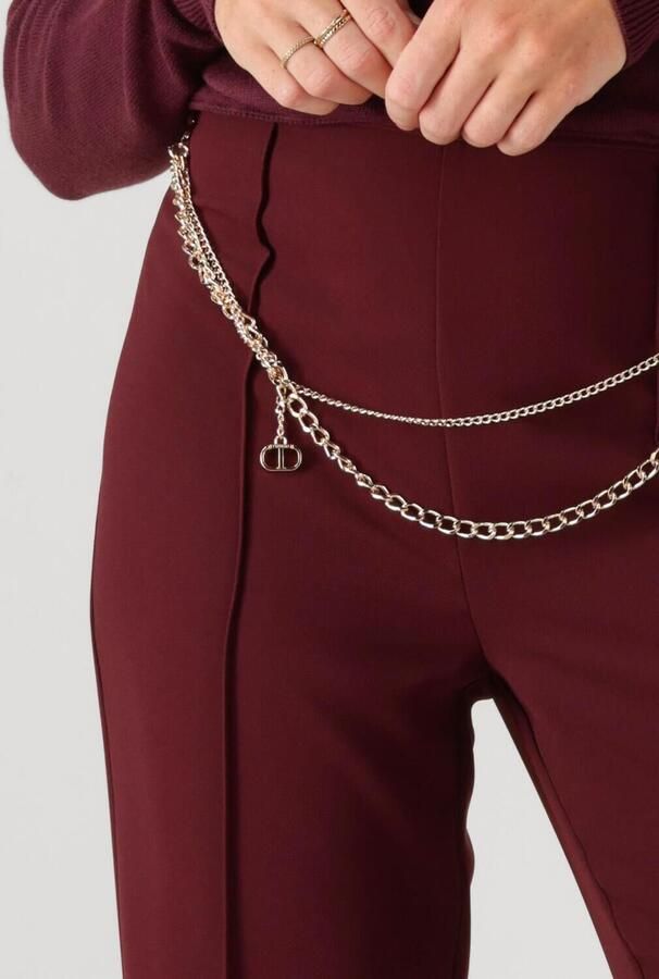 TWINSET MILANO Dames Broeken 252tp2281 Bordeaux - Foto 2