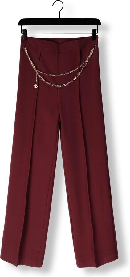 TWINSET MILANO Dames Broeken 252tp2281 Bordeaux - Foto 4