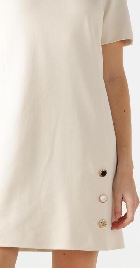 Twinset Viscose jurk met elegante stijl Beige Dames - Foto 2