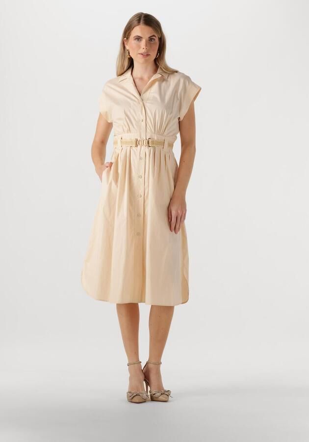 TWINSET MILANO Dames Jurken 251tt2102 Beige - Foto 4