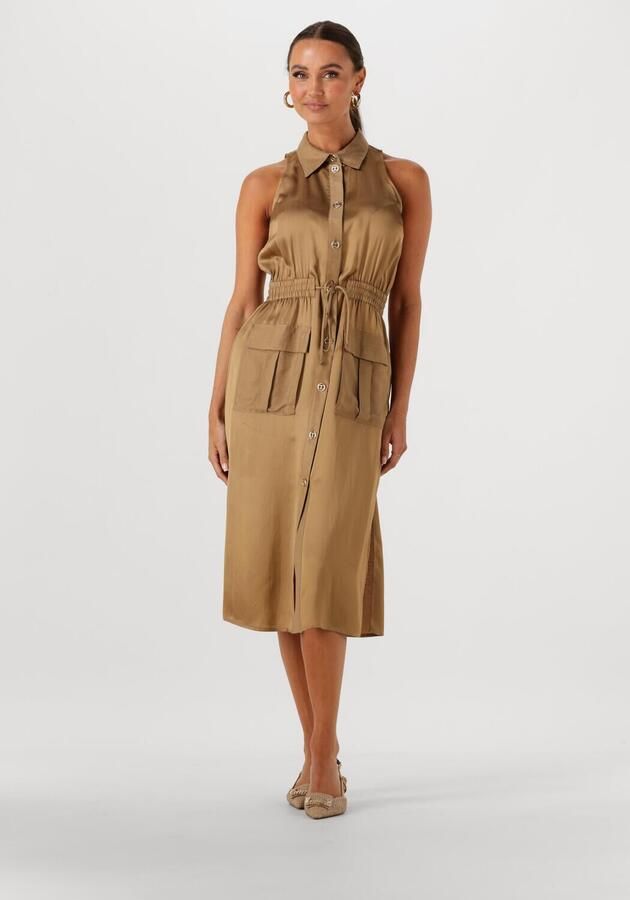 TWINSET MILANO Dames Jurken 251tt2270 Beige - Foto 4