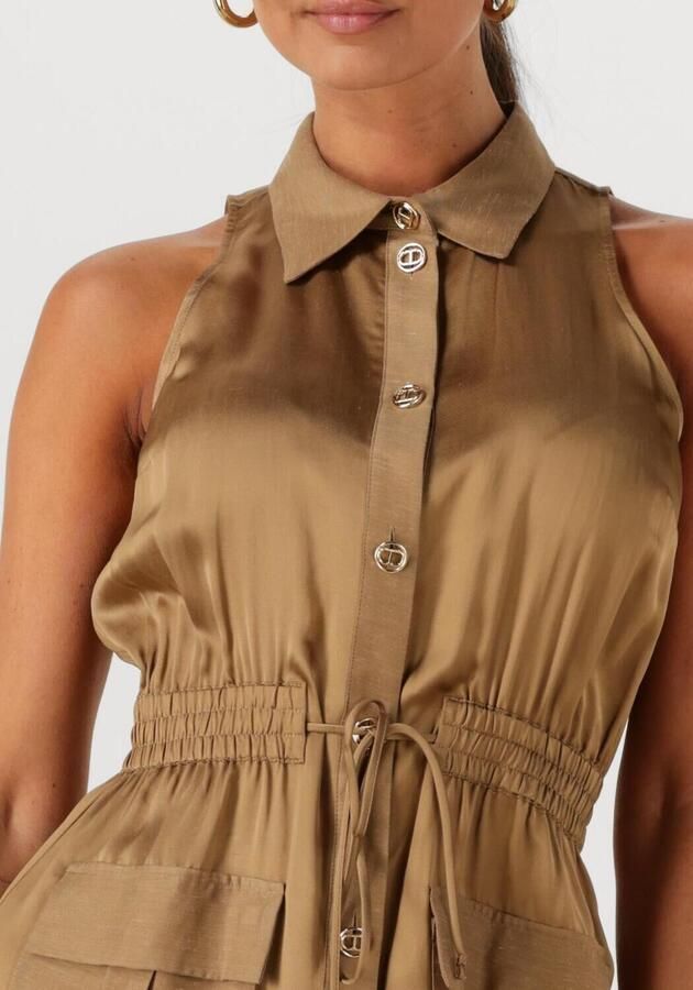 TWINSET MILANO Dames Jurken 251tt2270 Beige - Foto 2