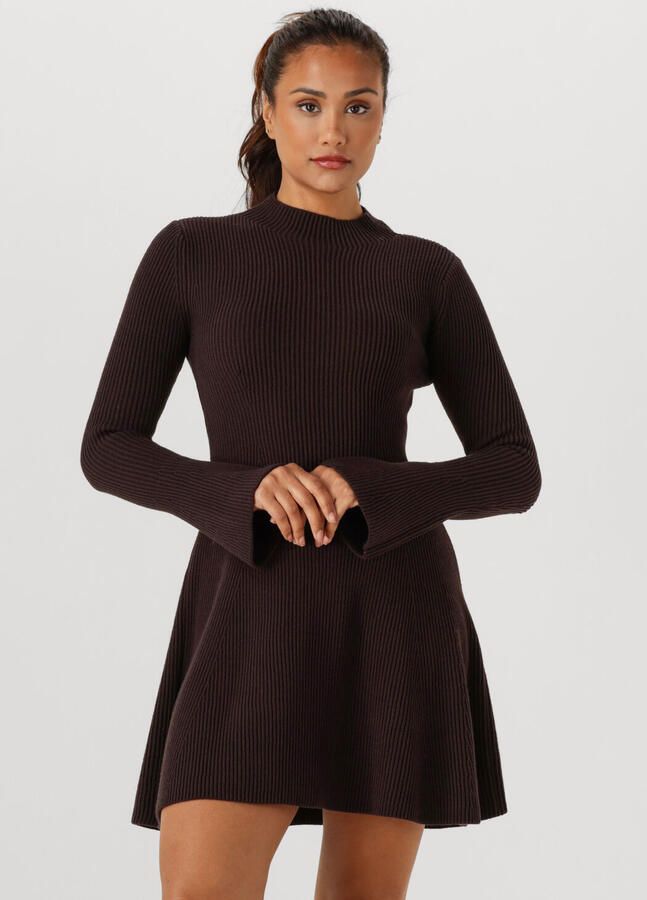 TWINSET MILANO Dames Jurken 252tt3140 Bruin - Foto 4