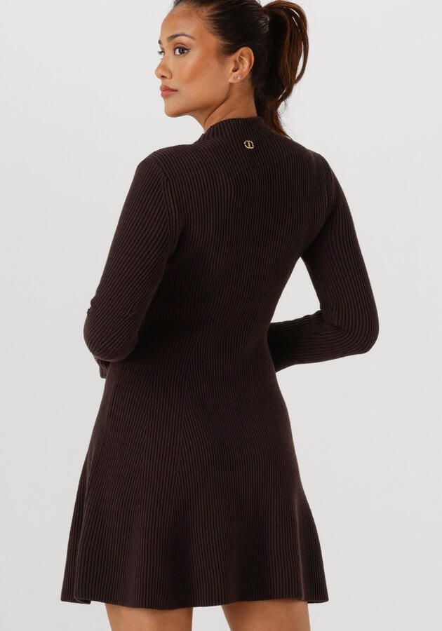 TWINSET MILANO Dames Jurken 252tt3140 Bruin - Foto 2