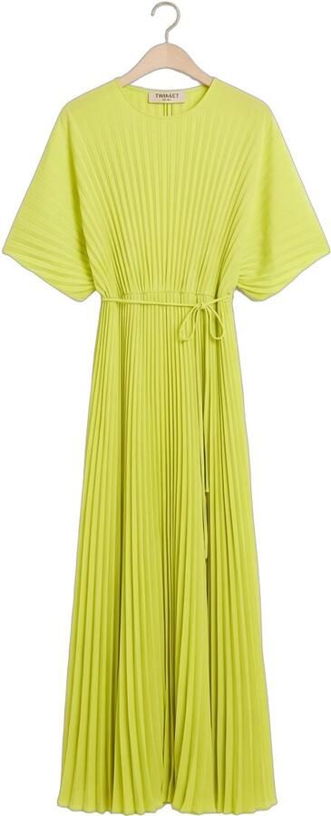 TWINSET MILANO Dames Jurken 261tp2562 Lime - Foto 4