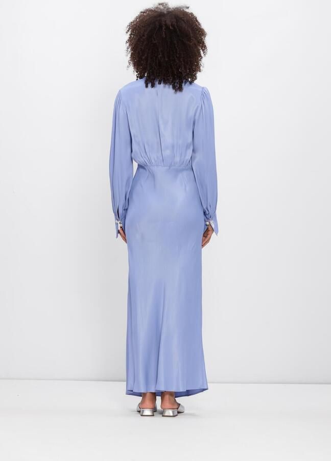 TWINSET MILANO Dames Jurken 261tp2761 Lichtblauw - Foto 2