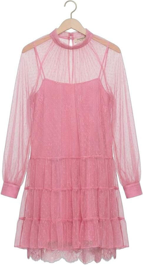 TWINSET MILANO Dames Jurken 261tp2771 Roze - Foto 4