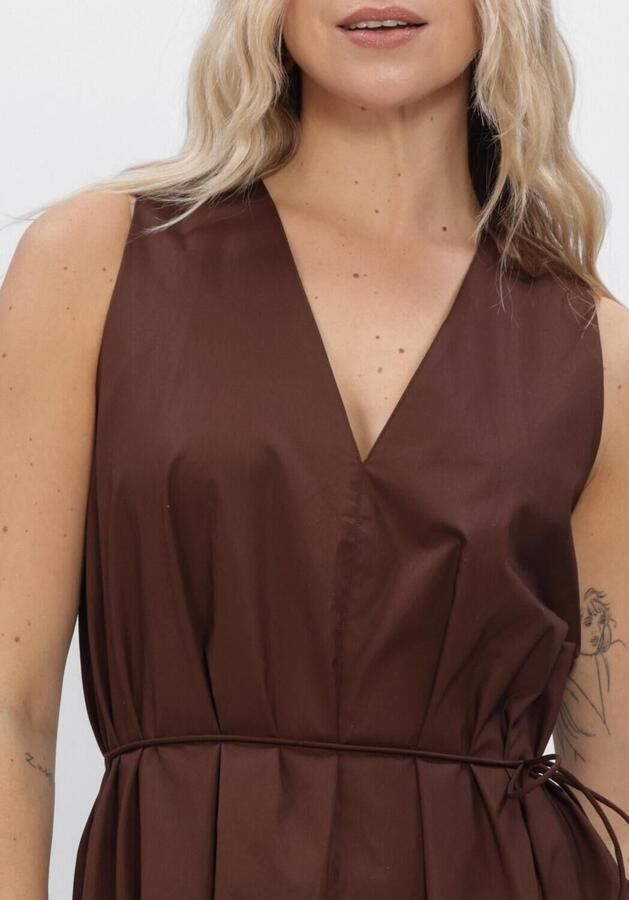 TWINSET MILANO Dames Jurken 261tt2250 Bruin - Foto 3
