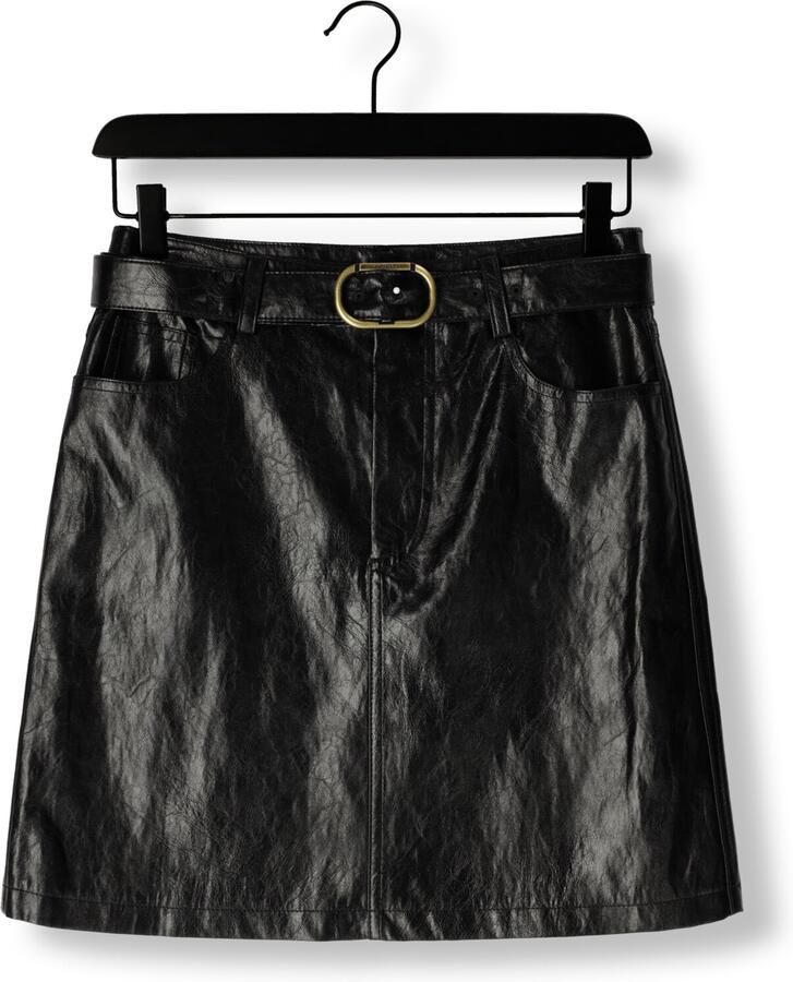 Twinset Zwarte Minirok Elegant Look Black Dames