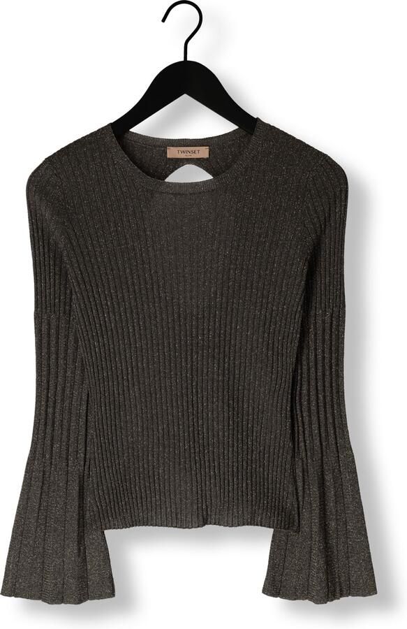 TWINSET MILANO Dames Tops & T-shirts 242tt3463 Taupe - Foto 3