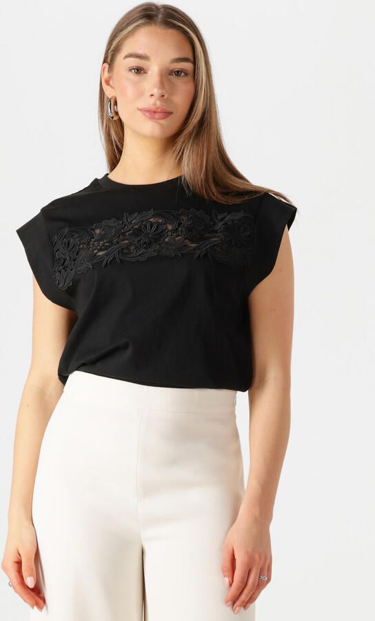 TWINSET MILANO Dames Tops & T-shirts 251tp2073 Zwart - Foto 4