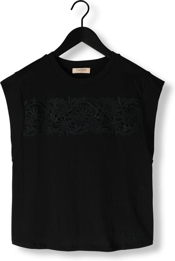 TWINSET MILANO Dames Tops & T-shirts 251tp2073 Zwart - Foto 2