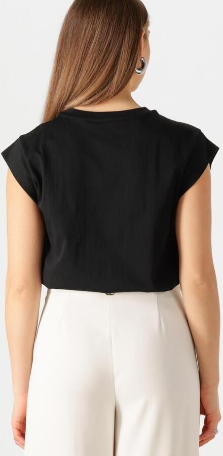 TWINSET MILANO Dames Tops & T-shirts 251tp2073 Zwart - Foto 3