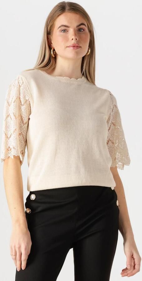 TWINSET MILANO Dames Tops & T-shirts 251tp3341 Beige - Foto 4