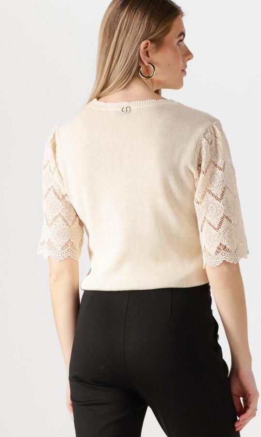 TWINSET MILANO Dames Tops & T-shirts 251tp3341 Beige - Foto 3