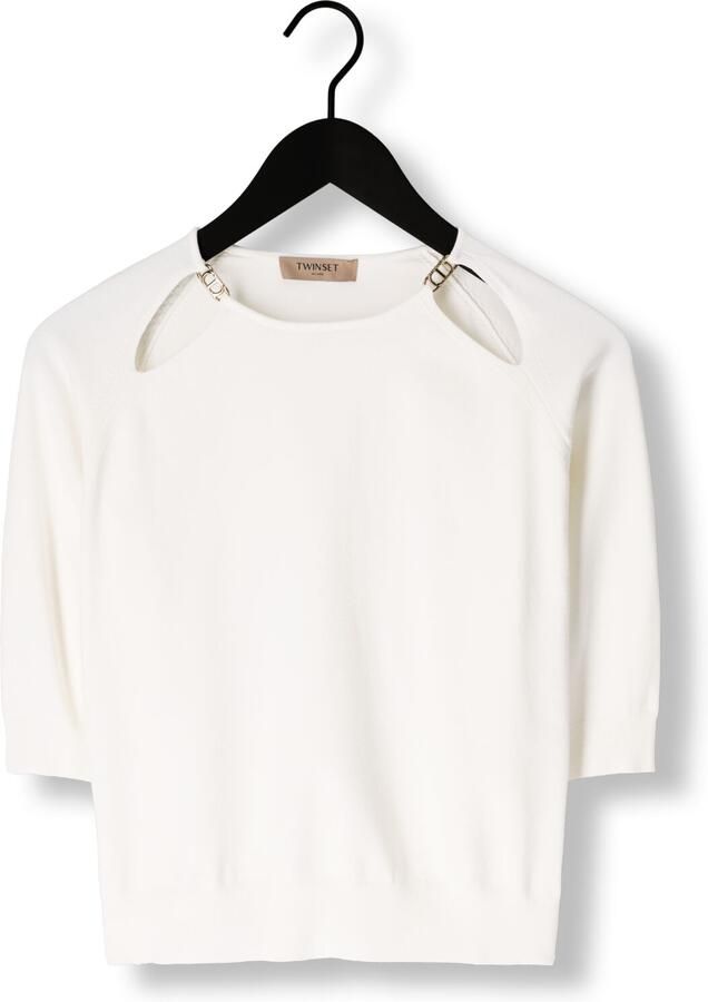 TWINSET MILANO Dames Tops & T-shirts 251tp3490 Wit
