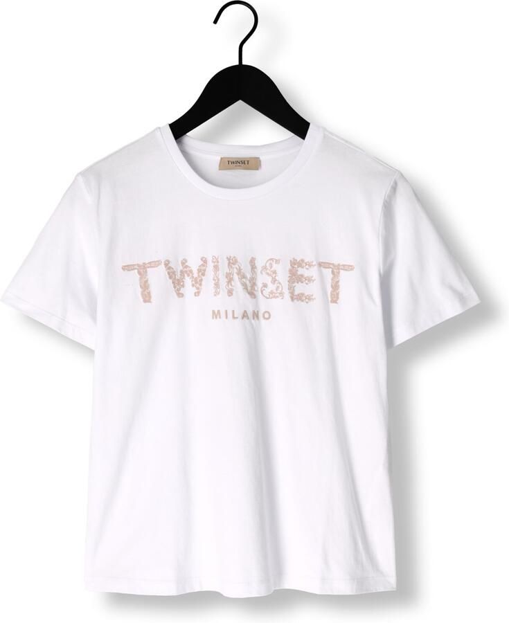 TWINSET MILANO Dames Tops & T-shirts 251tt2042 Wit