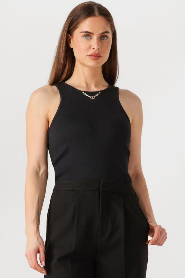 TWINSET MILANO Dames Tops & T-shirts 251tt2400 Zwart - Foto 4