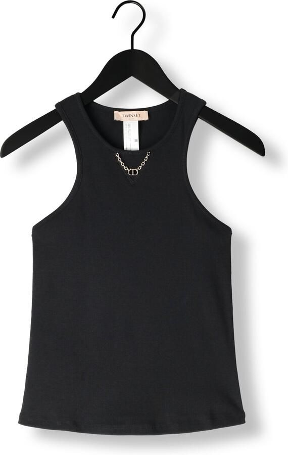 TWINSET MILANO Dames Tops & T-shirts 251tt2400 Zwart - Foto 3