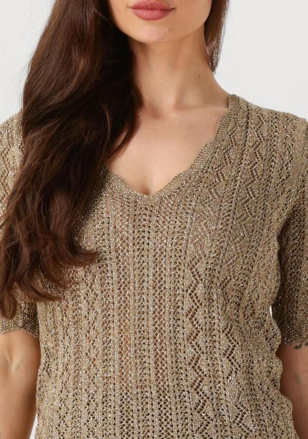 TWINSET MILANO Dames Tops & T-shirts 251tt3194 Goud - Foto 2
