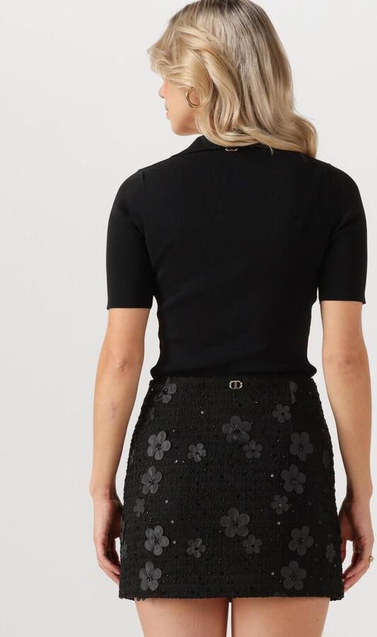 TWINSET MILANO Dames Tops & T-shirts 252tp3112 Zwart - Foto 3