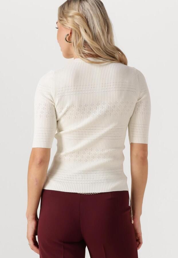 TWINSET MILANO Dames Tops & T-shirts 252tp3240 Gebroken Wit - Foto 2