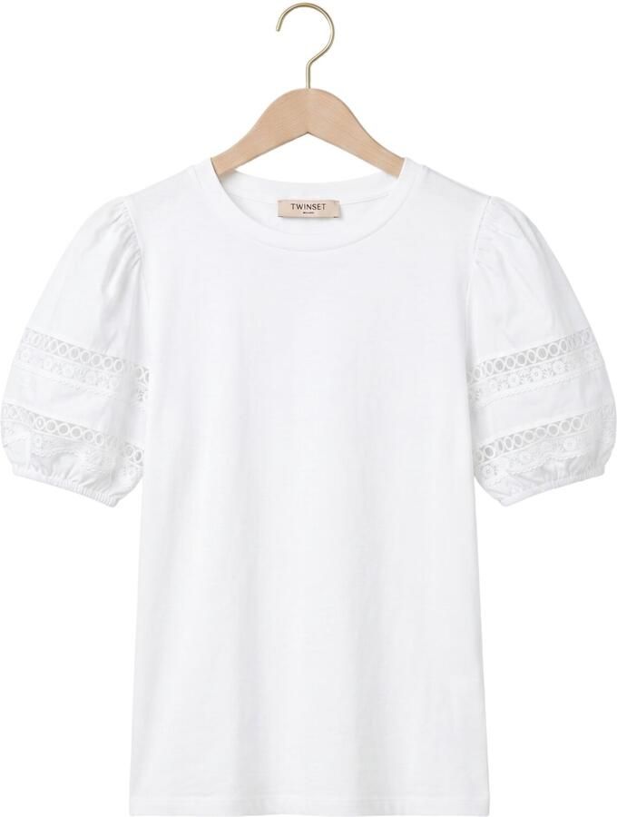 TWINSET MILANO Dames Tops & T-shirts 261tt2260 Wit - Foto 2