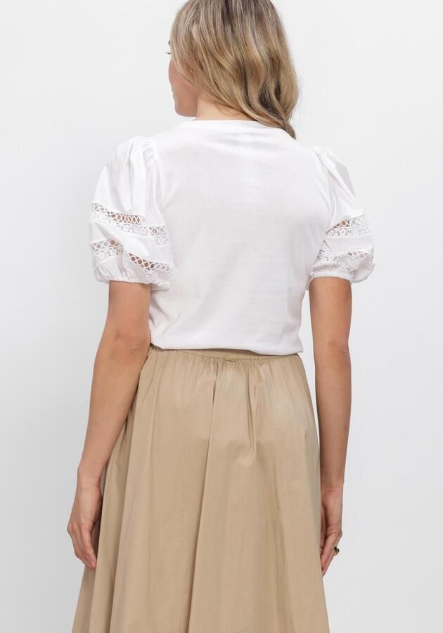 TWINSET MILANO Dames Tops & T-shirts 261tt2260 Wit - Foto 3