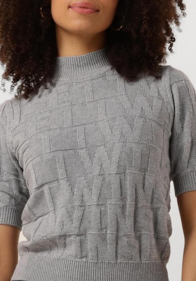 TWINSET MILANO Dames Truien & Vesten 242tp3600 Grijs - Foto 3