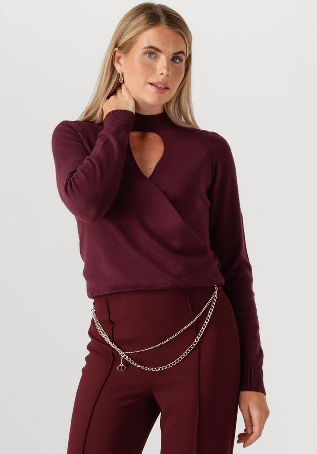 TWINSET MILANO Dames Truien & Vesten 252tp3060 Bordeaux - Foto 4