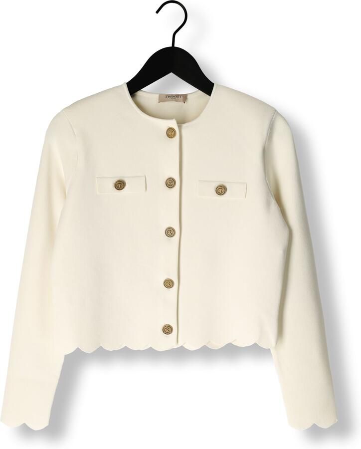 TWINSET MILANO Dames Truien & Vesten 252tp3201 Creme