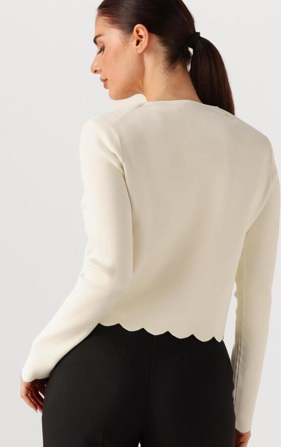 TWINSET MILANO Dames Truien & Vesten 252tp3201 Creme - Foto 3